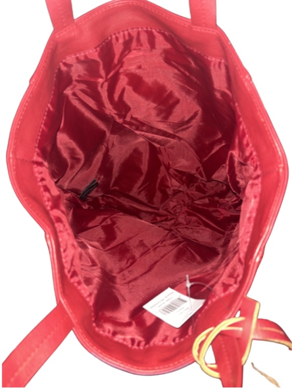 NWT Saks Fifth Avenue Red Zebra
Tote Bag Stripe Large Shopper - Picture 6 of 9